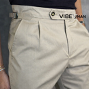 [COMPRE 1 E LEVE 2] Calças Masculina Alfaiataria Gurkha com Ajuste Lateral e Corte Slim